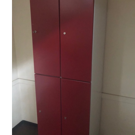 lockerkast, twee uitvoeringen lockerkast, twee uitvoeringen