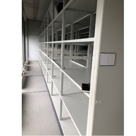 Bruynzeel legbordstelling 296 cm hoog Bruynzeel legbordstelling 296 cm hoog