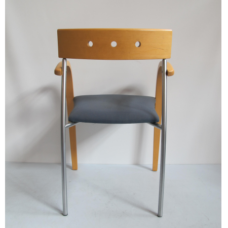 Tonon vergaderstoel blauw Tonon vergaderstoel blauw
