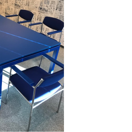 Vandersluis design stoel, blauw Vandersluis design stoel, blauw