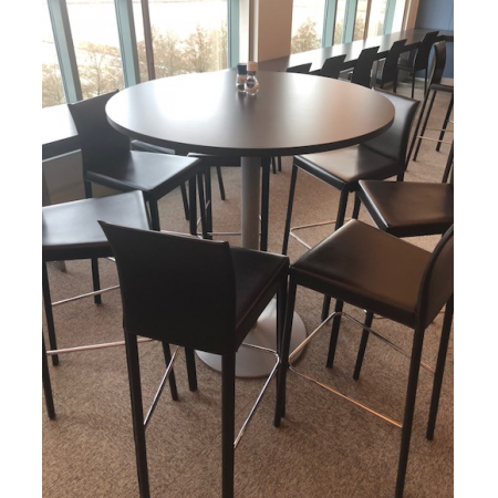 Lederen barkruk Lederen barkruk
