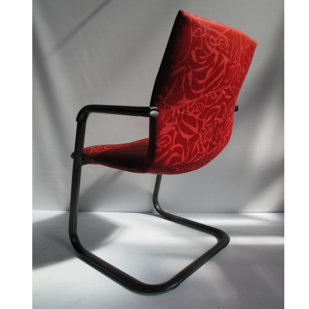 Artifort sledestoel rood Artifort sledestoel rood