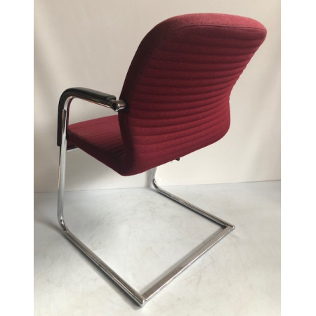 Wilkhahn 212 sledestoel, rood Wilkhahn 212 sledestoel, rood