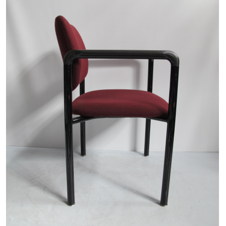 Vepa 300 vergaderstoel bordeaux rood Vepa 300 vergaderstoel bordeaux rood