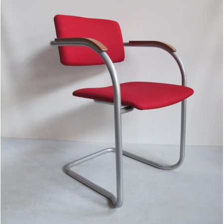 Lande Cole sledestoel rood Lande Cole sledestoel rood