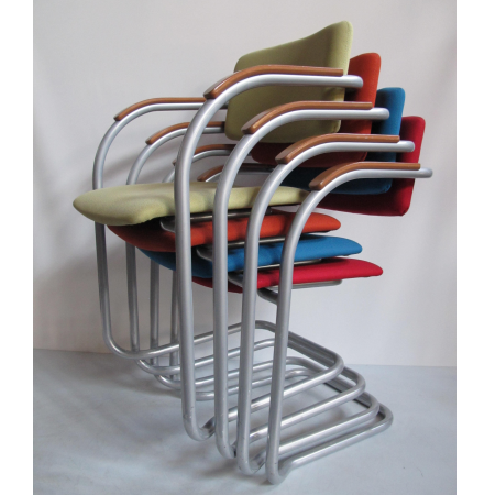 Lande Cole sledestoel rood Lande Cole sledestoel rood