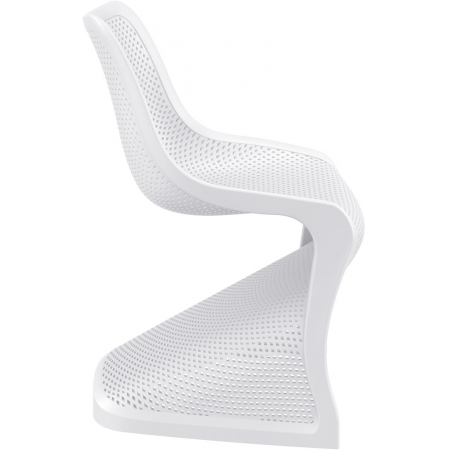 Siesta Bloom kunststof design stoel wit Siesta Bloom kunststof design stoel wit