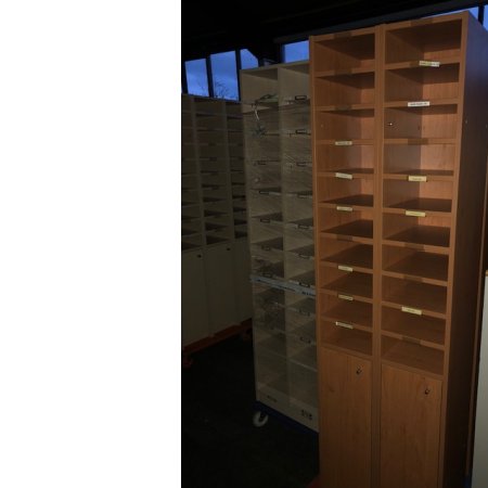 Postvakkenkast Postvakkenkast