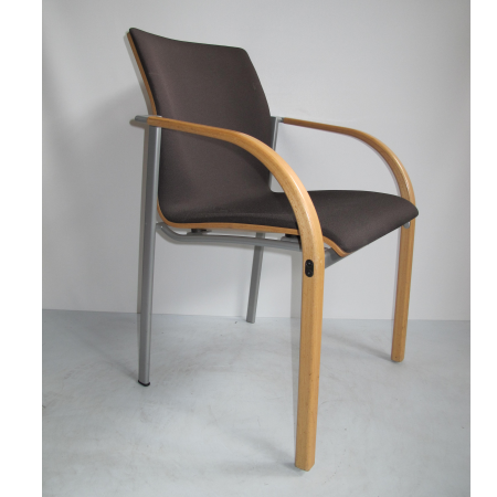 Kembo Kion, bruin met zilver grijs frame Kembo Kion, bruin met zilver grijs frame