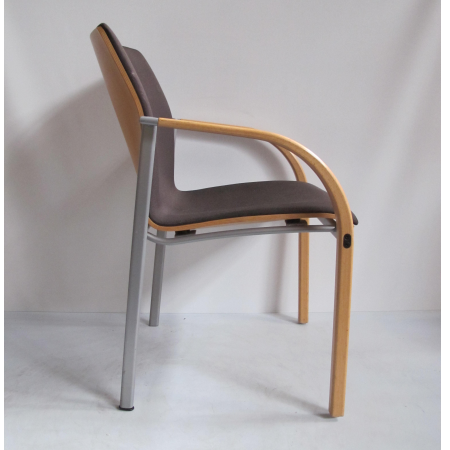 Kembo Kion, bruin met zilver grijs frame Kembo Kion, bruin met zilver grijs frame