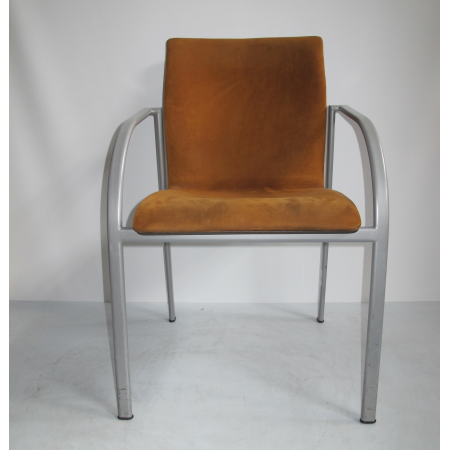 Kembo Kion, cognac bruin met zilver grijs frame Kembo Kion, cognac bruin met zilver grijs frame