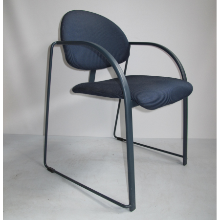 VanderSluis 555 sledestoel blauw VanderSluis 555 sledestoel blauw