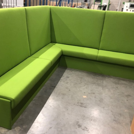 Kwadrant maatwerk hoekbank, nieuw Kwadrant maatwerk hoekbank, nieuw