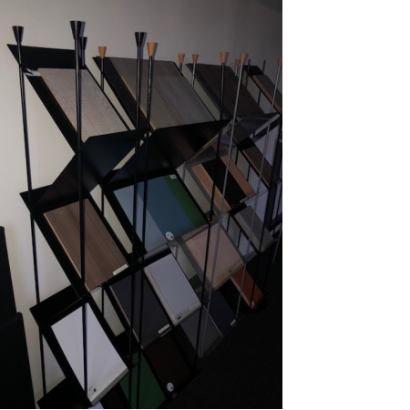 Lourens Fisher design presentatie rek Lourens Fisher design presentatie rek