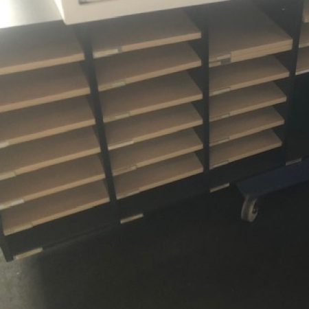 Postvakkenkast Postvakkenkast