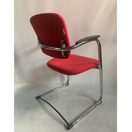 Ahrend 262 sledestoel, rood Ahrend 262 sledestoel, rood