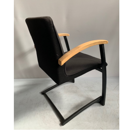 Kinnarps Arcus sledestoel, zwart Kinnarps Arcus sledestoel, zwart