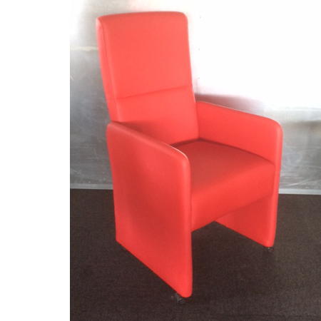 Kwadant leren fauteuil, nieuw Kwadant leren fauteuil, nieuw