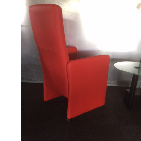 Kwadant leren fauteuil, nieuw Kwadant leren fauteuil, nieuw