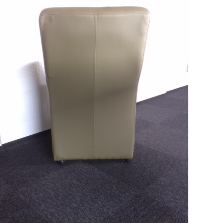 Kwadrant leren fauteuilnieuw, legergroen Kwadrant leren fauteuilnieuw, legergroen