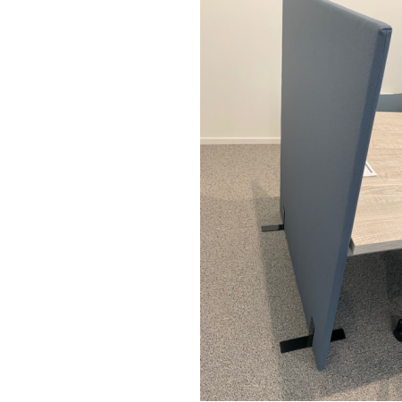 Kwadrant akoestische staande wand, nieuw Kwadrant akoestische staande wand, nieuw
