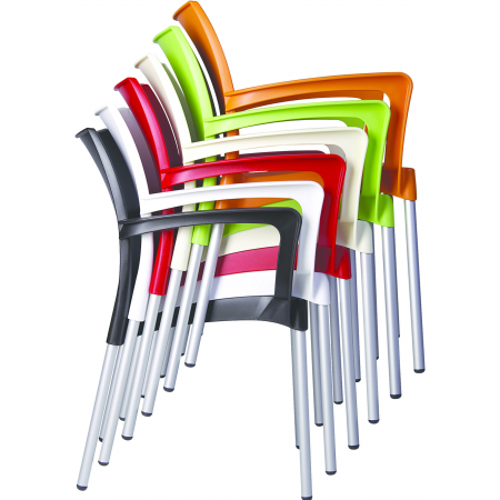 Siesta Dolce 4-poots stoel zwart Siesta Dolce 4-poots stoel zwart