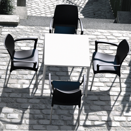 Siesta Dolce 4-poots stoel zwart Siesta Dolce 4-poots stoel zwart