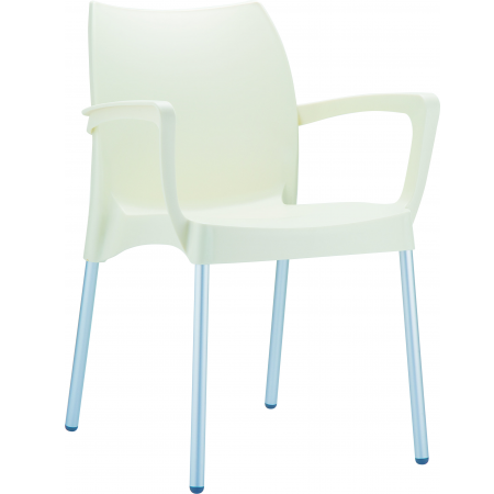 Siesta Dolce 4-poots stoel beige Siesta Dolce 4-poots stoel beige