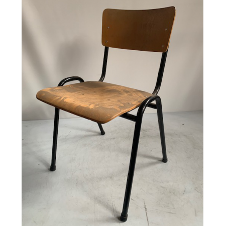 Huh plein twee weken Vintage schoolstoelen