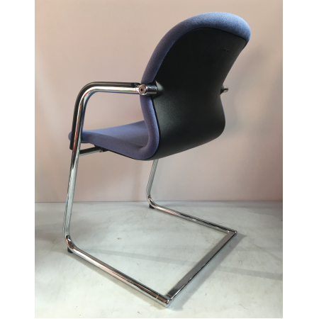 Wilkhahn sledestoel blauw Wilkhahn sledestoel blauw