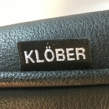 Klober lederen sledestoel Klober lederen sledestoel
