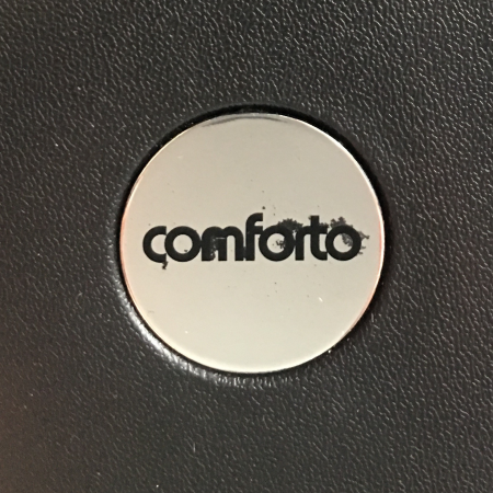 Comforto vergaderstoel zwart geblokt Comforto vergaderstoel zwart geblokt