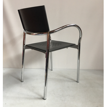 Segis Breeze zwart, verchroomd frame Segis Breeze zwart, verchroomd frame