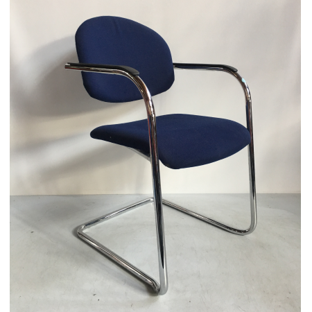 Klober sledestoel blauw Klober sledestoel blauw