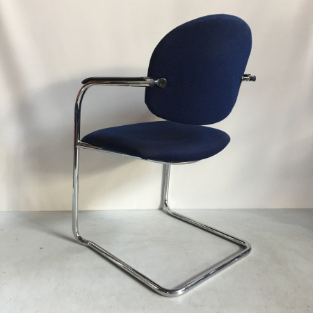 Klober sledestoel blauw Klober sledestoel blauw