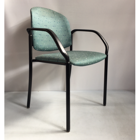 Klober vergaderstoel blauw Klober vergaderstoel blauw