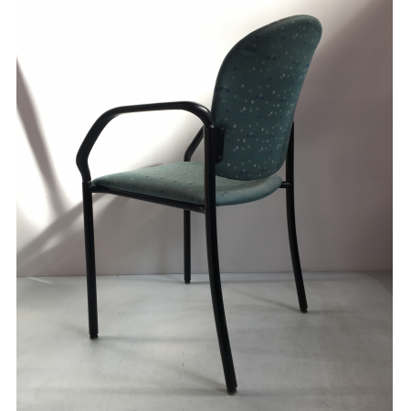 Klober vergaderstoel blauw Klober vergaderstoel blauw