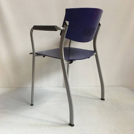 Ahrend wachtkamerstoel blauw Ahrend wachtkamerstoel blauw