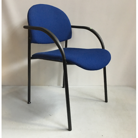 Exsta vergaderstoel blauw Exsta vergaderstoel blauw