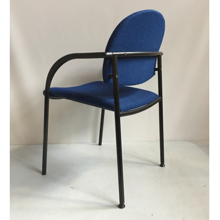 Exsta vergaderstoel blauw Exsta vergaderstoel blauw