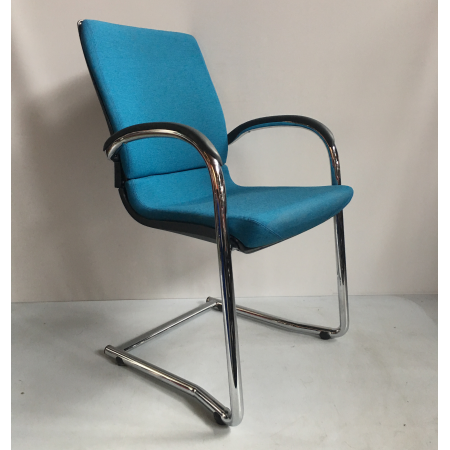 Ahrend 230 sledestoel blauw Ahrend 230 sledestoel blauw
