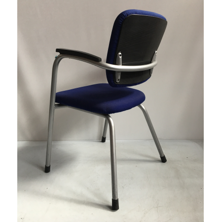 Asko vergaderstoel blauw Asko vergaderstoel blauw