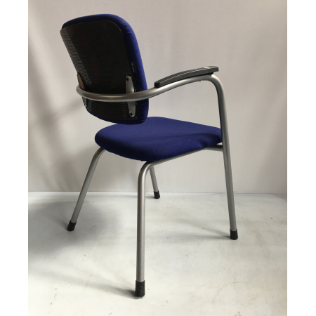 Asko vergaderstoel blauw Asko vergaderstoel blauw