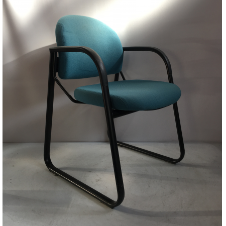 Ahrend 2400 conferentiestoel blauw Ahrend 2400 conferentiestoel blauw