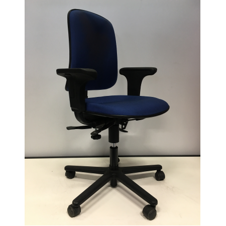 Jet Plus bureaustoel blauw Jet Plus bureaustoel blauw