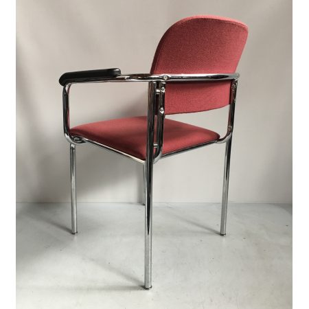 Rohde en Grahl design stoel rood Rohde en Grahl design stoel rood