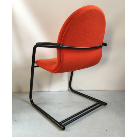 Gispen Labofa sledestoel rood Gispen Labofa sledestoel rood