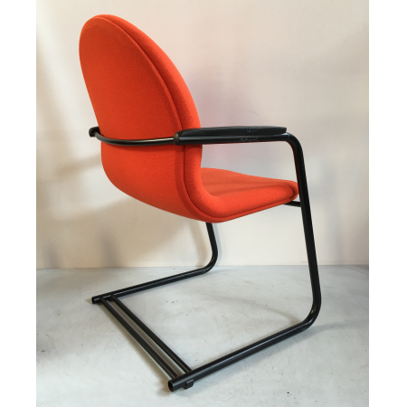 Gispen Labofa sledestoel rood Gispen Labofa sledestoel rood