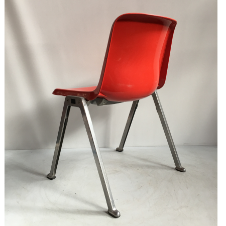 S&H wachtkamerstoel rood S&H wachtkamerstoel rood