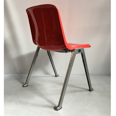 S&H wachtkamerstoel rood S&H wachtkamerstoel rood